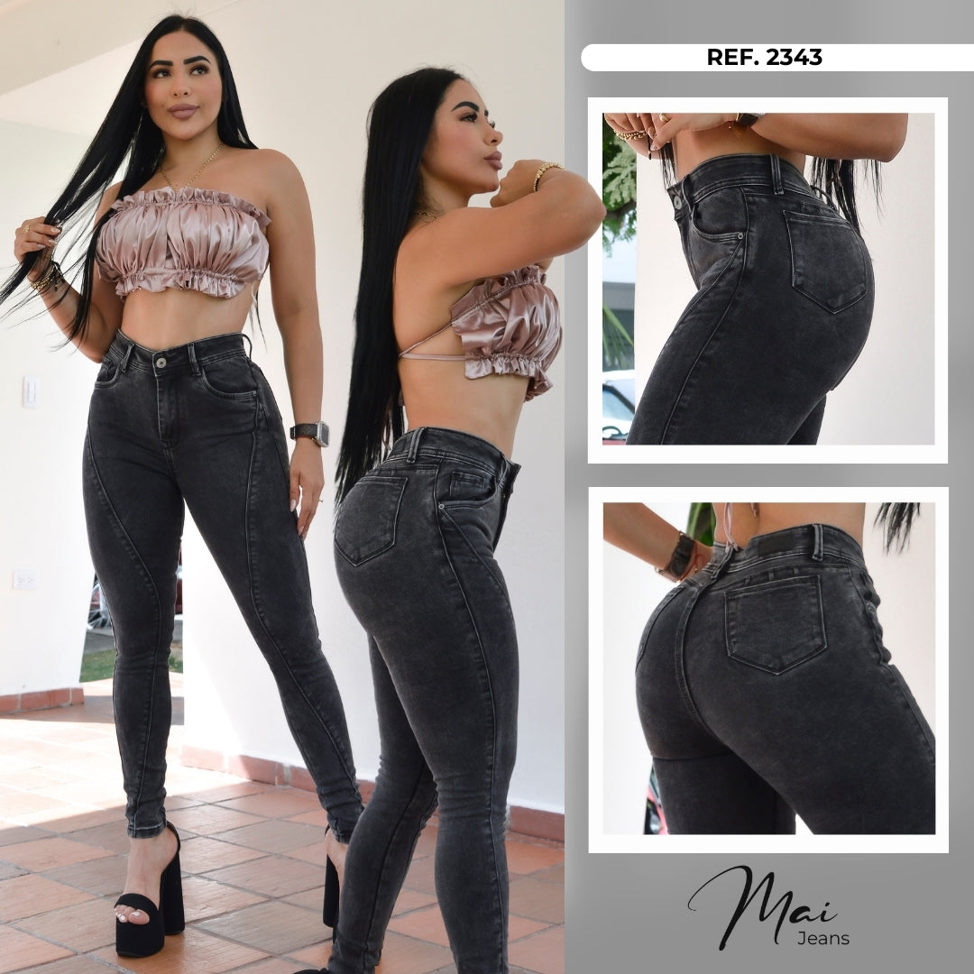 Jeans Skinny Levanta Cola Ref. 2343