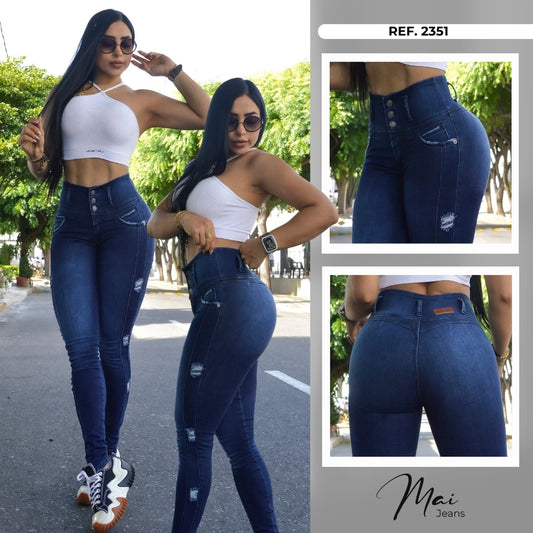 Jeans Skinny Levanta Cola Ref. 2351