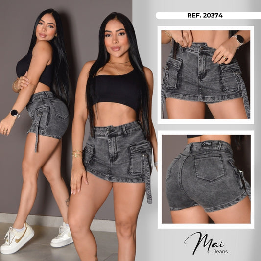 FALDA  SHORT CARGO Ref. 20374